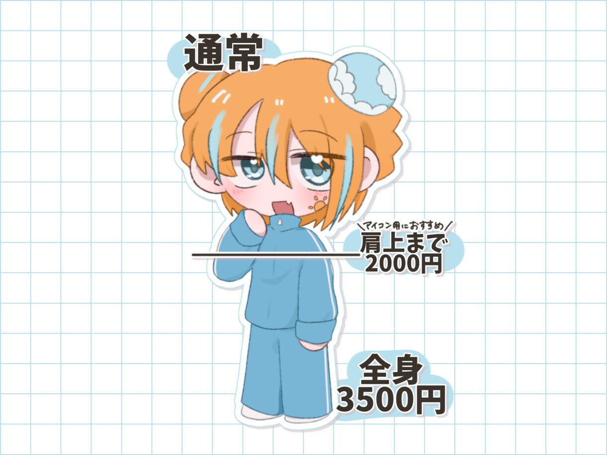 SD/ミニキャラ/デフォルメイラスト描きます 商用利用〇/SNSアイコン/グッズ/配信 イメージ2