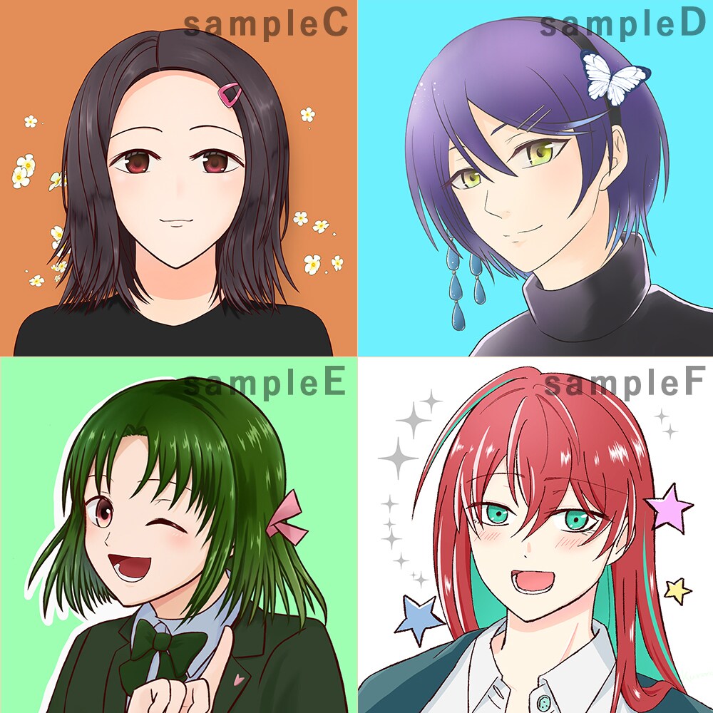 あなた好みの一枚を!アイコン制作します 複雑なオプション設定なく分かりやすいサービスを心がけました イメージ4