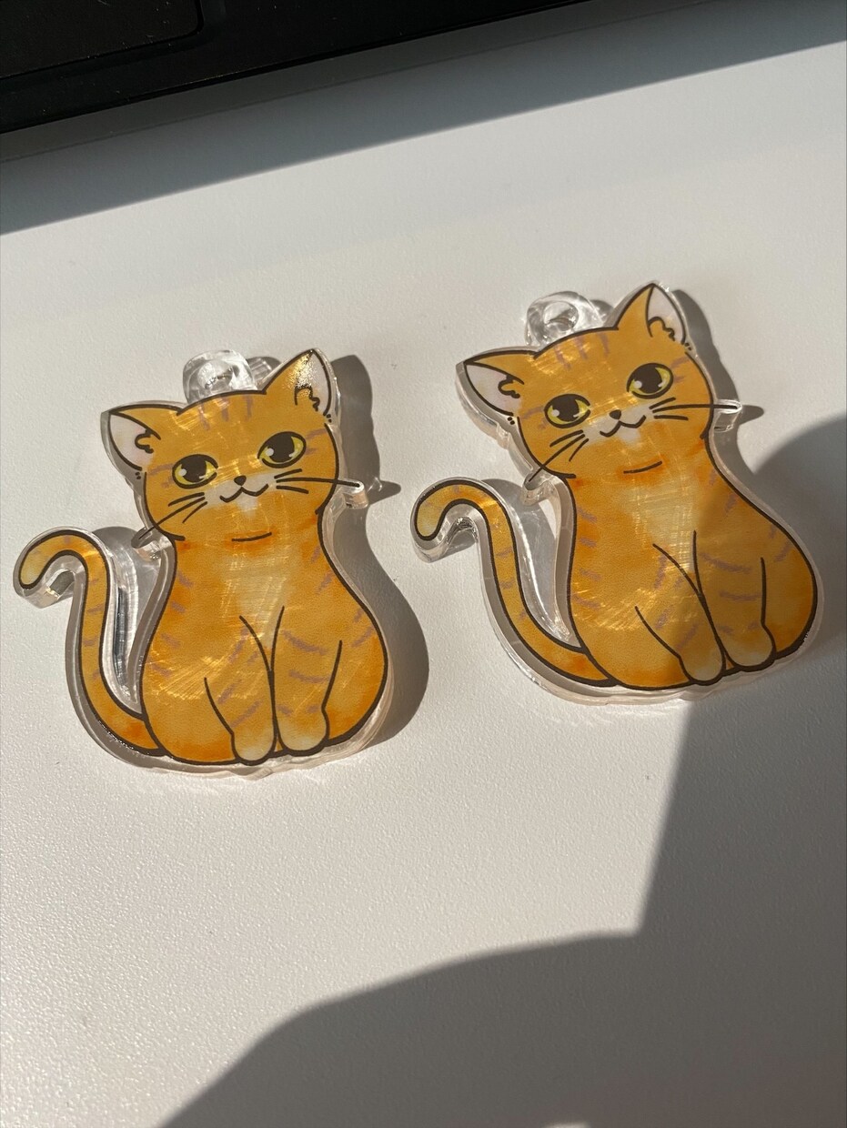 ペットのイラスト作成→キーホルダーを作ります 家族みんなでおそろい！愛しの家族（ペット）のキーホルダー♡ イメージ2