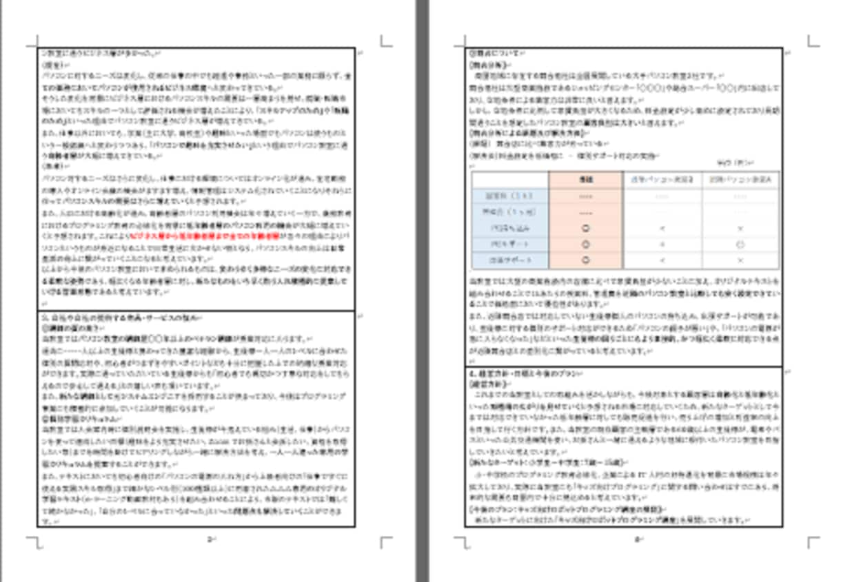 パソコン教室★持続化補助金採択書類をお譲りします 採択済み事業計画書を【テンプレート】としても利用できます！ イメージ4