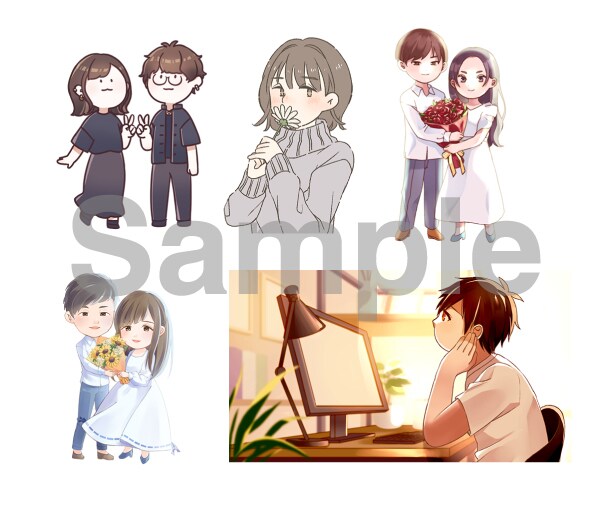 イラストアイコン制作します かわいいイラストアイコンをお求めの方へ イメージ6