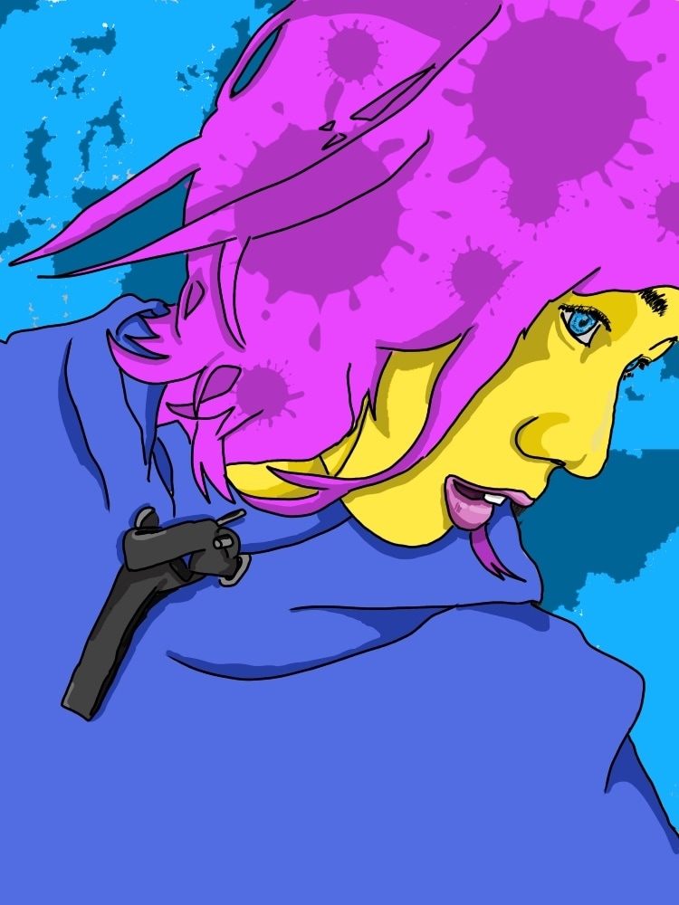 写真と絵が融合した特別な似顔絵描きます キャッチーでスタイリッシュな似顔絵を描きます！ イメージ1