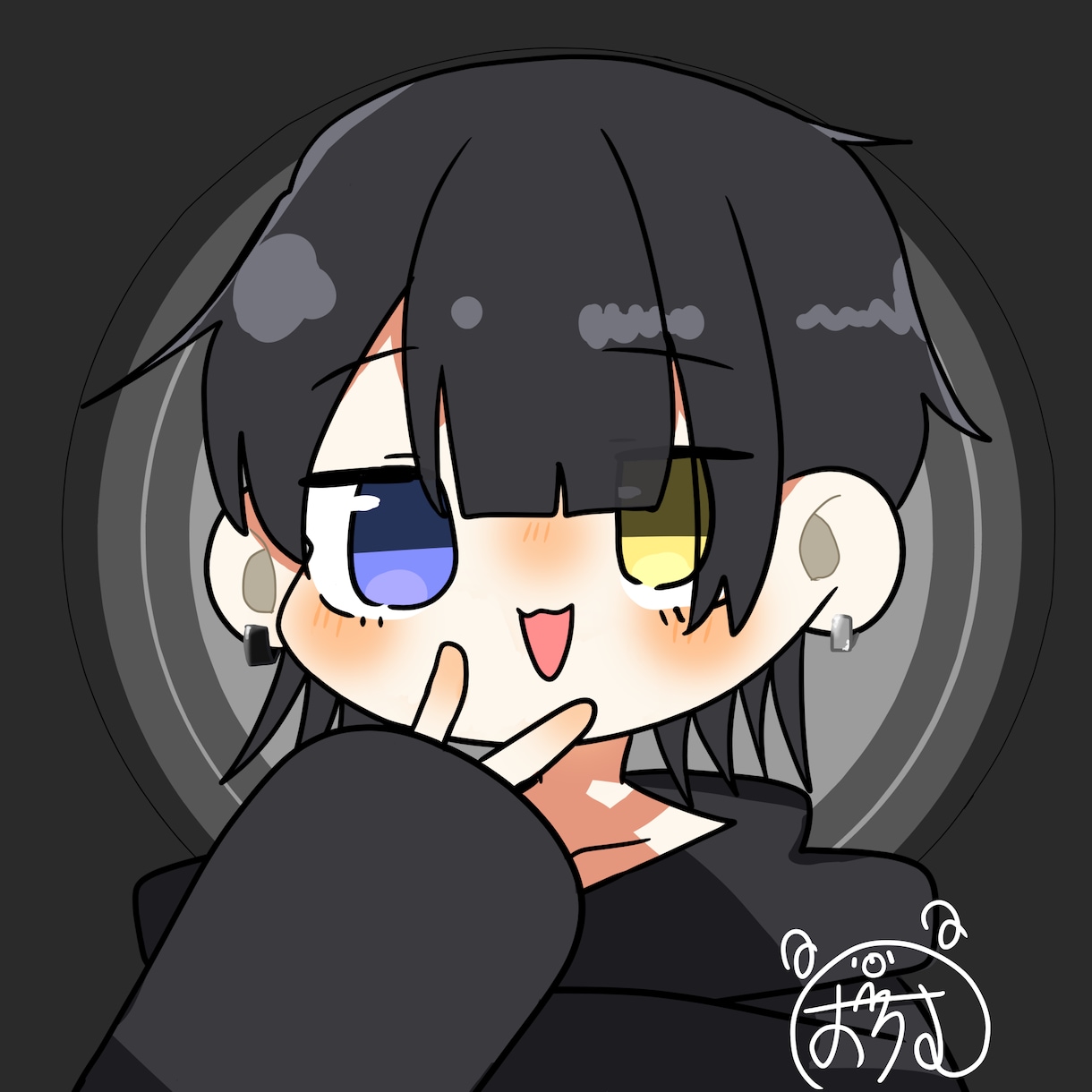 SNSのアイコン等のイラスト描きます SNSアイコン等をデフォルメで描きます！ イメージ3