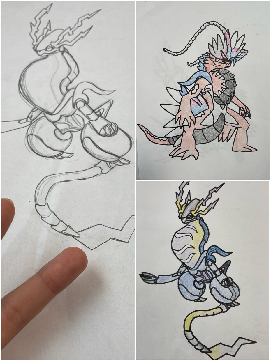 清書代行・ラフから線画に仕上げます 模写が得意です。丁寧に描かせていただきます。 イメージ1