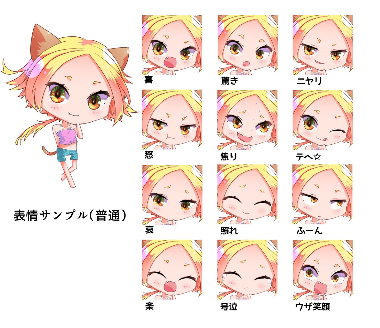 商用OK  デフォルメキャラクター描きます ゲームやグッズに使えるかわいいイラストを制作いたします イメージ3