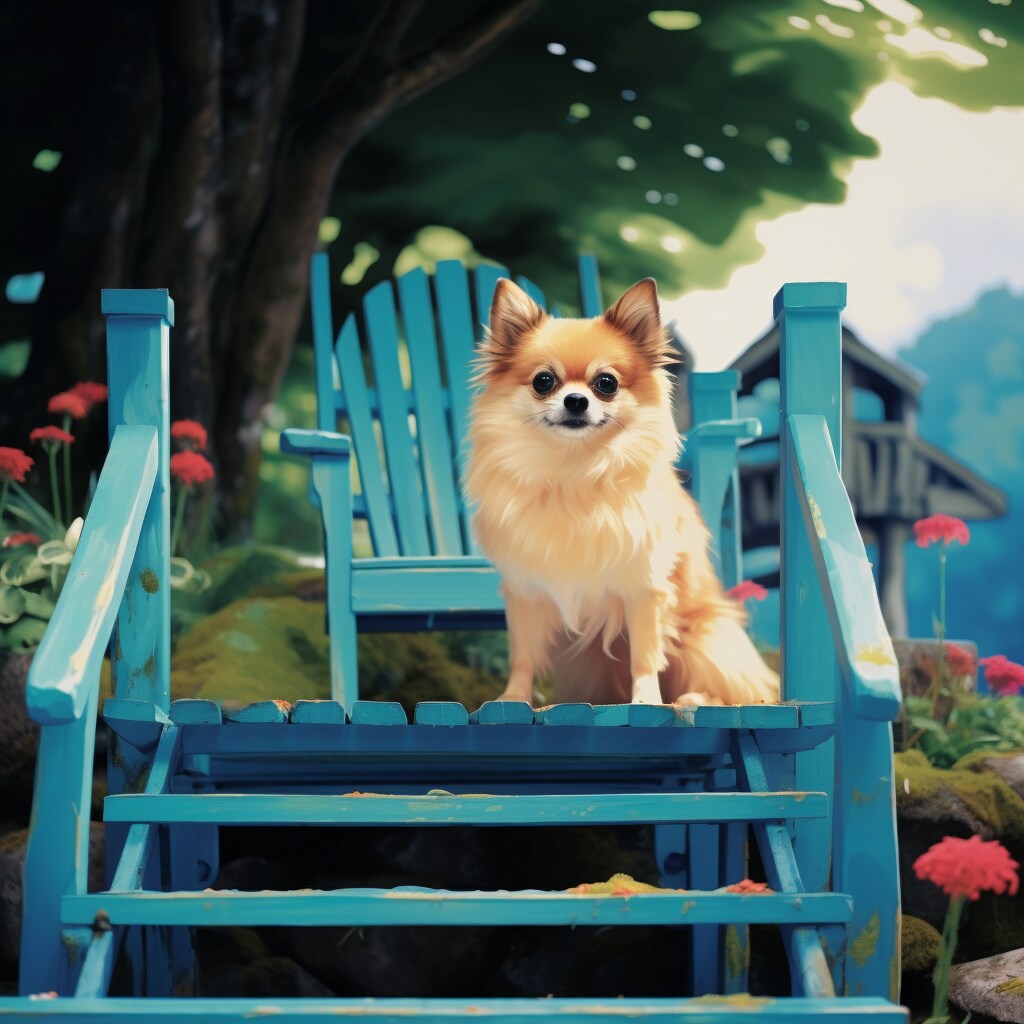 愛犬の創作画像・名刺　を作成いたします 【世界で１枚・唯一無二の愛犬とあなたの魅力を多くの方に】 イメージ8