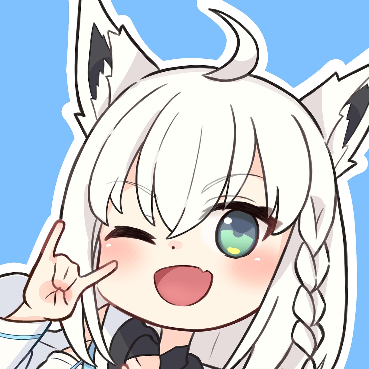 ほっこりかわいいデフォルメアイコンを作成します SNSで映える！ふんわり可愛い絵柄のデフォルメアイコン！ イメージ3