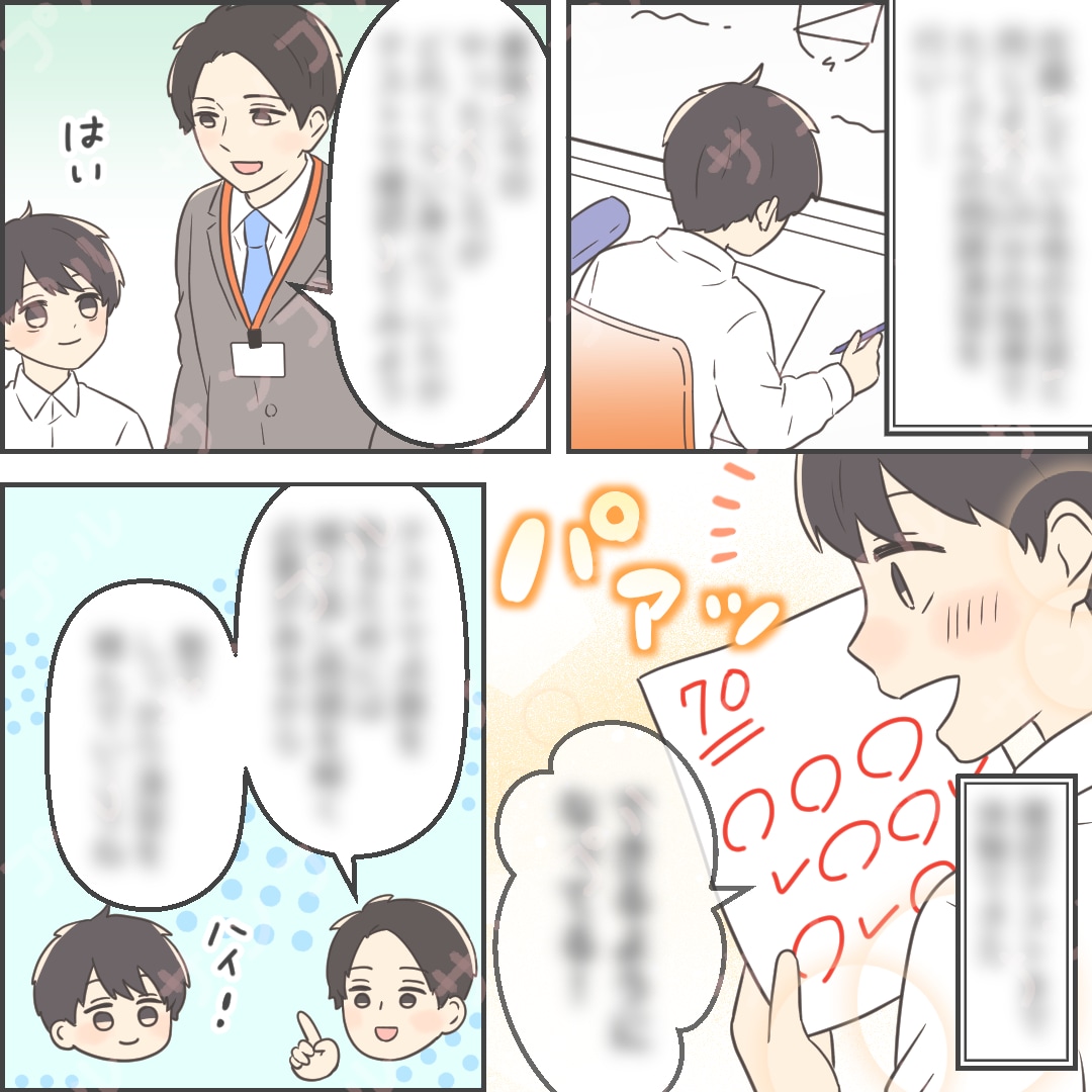 Instagram用の正方形漫画をお描きします 広告漫画に大好評♪かわいく優しい絵柄でお描きします イメージ2
