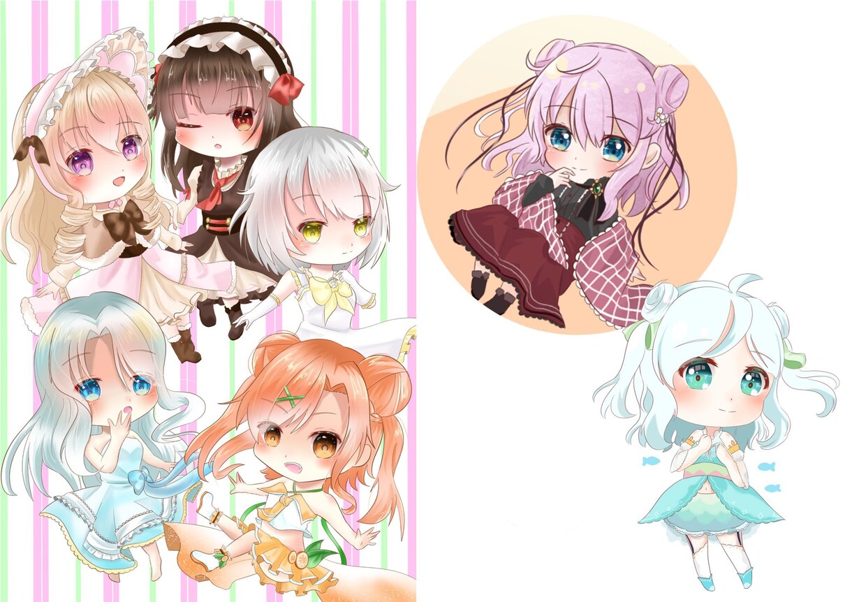 かわいい・かっこいいキャラクターイラスト承ります 貴方の理想を汲み取り丁寧に繊細に制作します イメージ10