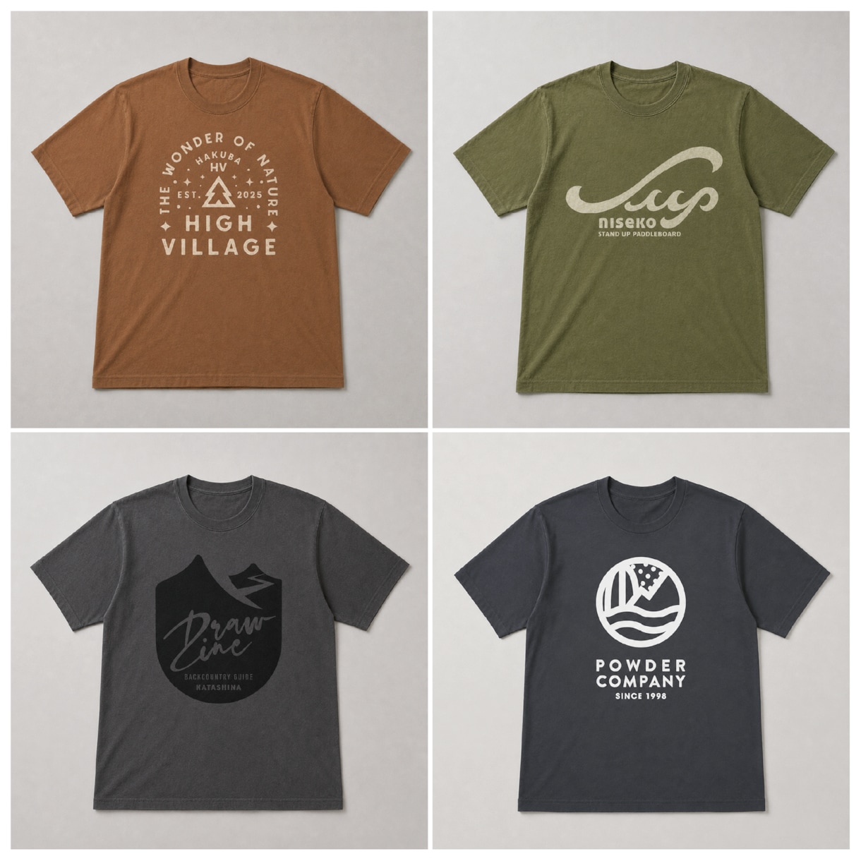 アウトドア・音楽系のTシャツをデザインします 横ノリ、サブカルチャー感のあるグラフィックを制作します イメージ3