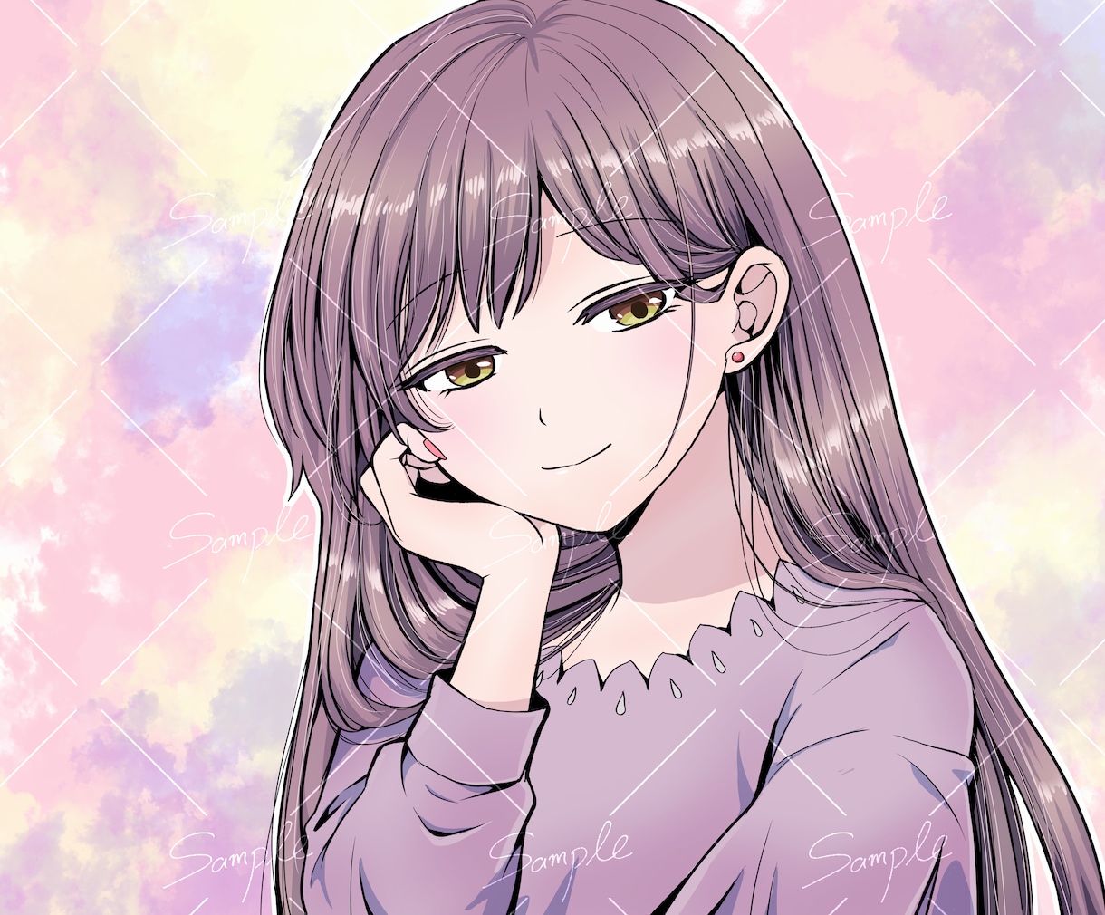 あなただけのキャラクター描きます SNSアイコン、キャラデザ、立ち絵など幅広く制作します イメージ4