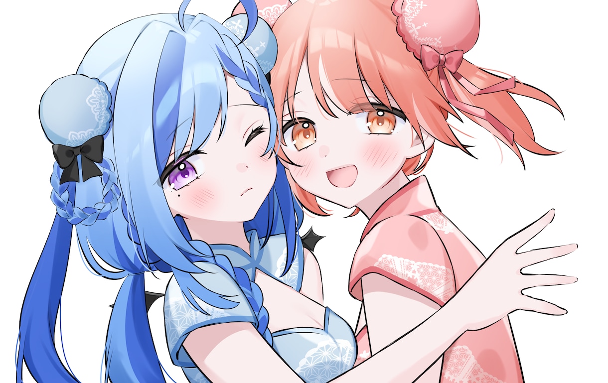 最短1日納品、可愛い貴方だけのイラストを描きます VTuberさんなどもお気軽にご利用ください イメージ5
