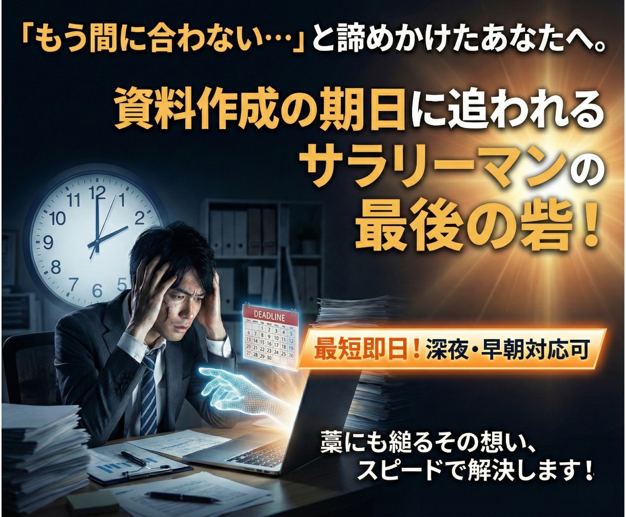 最短即日対応！伝わるパワポ資料丸ごと代行制作します 元7億COOが成果を出すための資料設計 イメージ3
