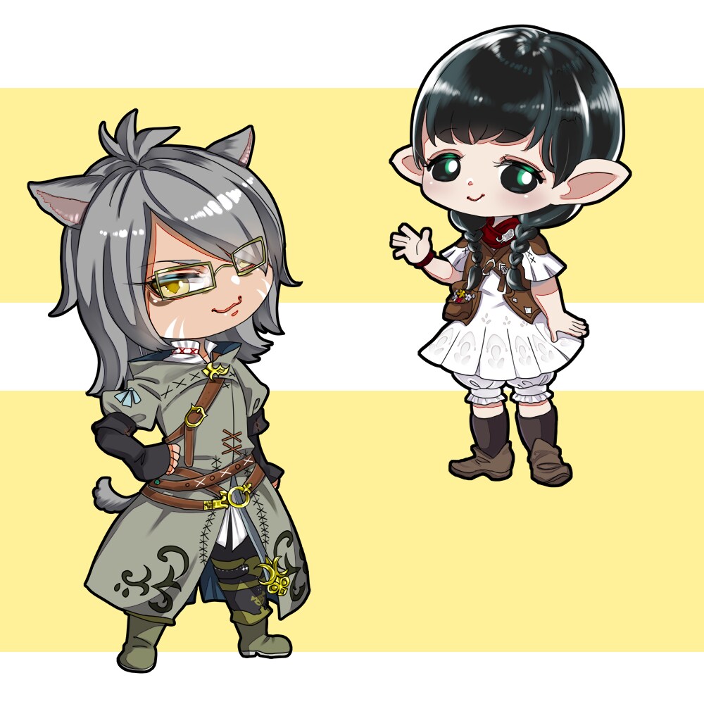 むにむにSDキャラ描きます あなたのキャラをむにっとデフォルメ！いろんな用途に使えます イメージ5