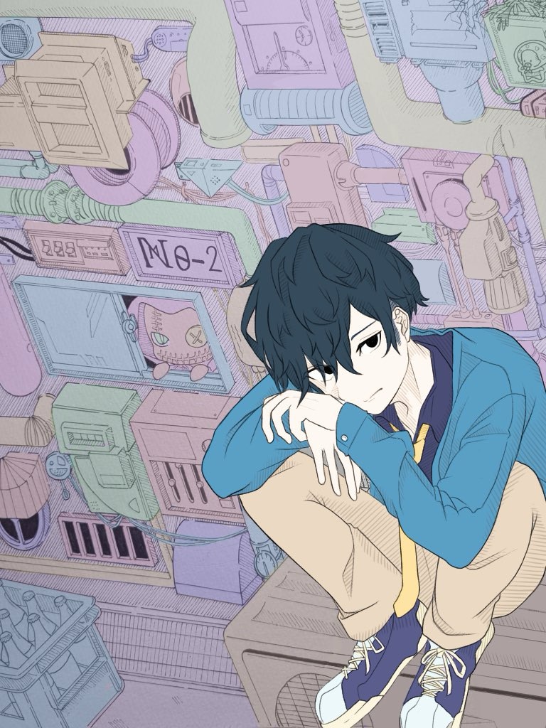 個人で利用されるイラスト、キャラデザの作成をします シンプルだけど細部にもこだわってキャラクターを作ります！ イメージ1