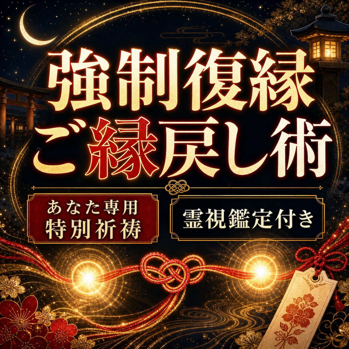 強制復縁・ご縁戻し術　あなたの為だけ特別祈祷します 強いご縁を取り戻す！あなた専用特別祈祷、霊視鑑定で本音を掴む イメージ1