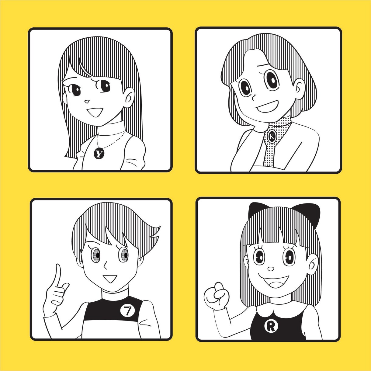 記念日に贈る漫画風似顔絵イラスト描きます 大切な記念日や特別な日の贈り物に。 イメージ3