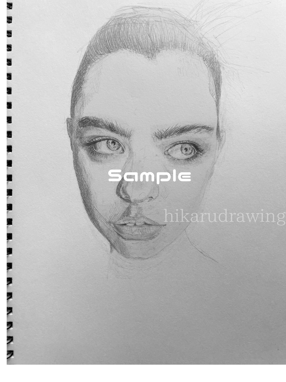 鉛筆画・似顔絵をスケッチスタイルで描きます SNSのアイコンとしても◎他との差別化になりますよ〜！ イメージ3