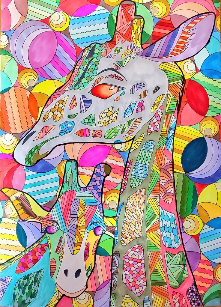 コピックで動物、昆虫のアナログイラストを描きます アラフィフおばさんがコピックでイラストを書かせて頂きます。 イメージ2