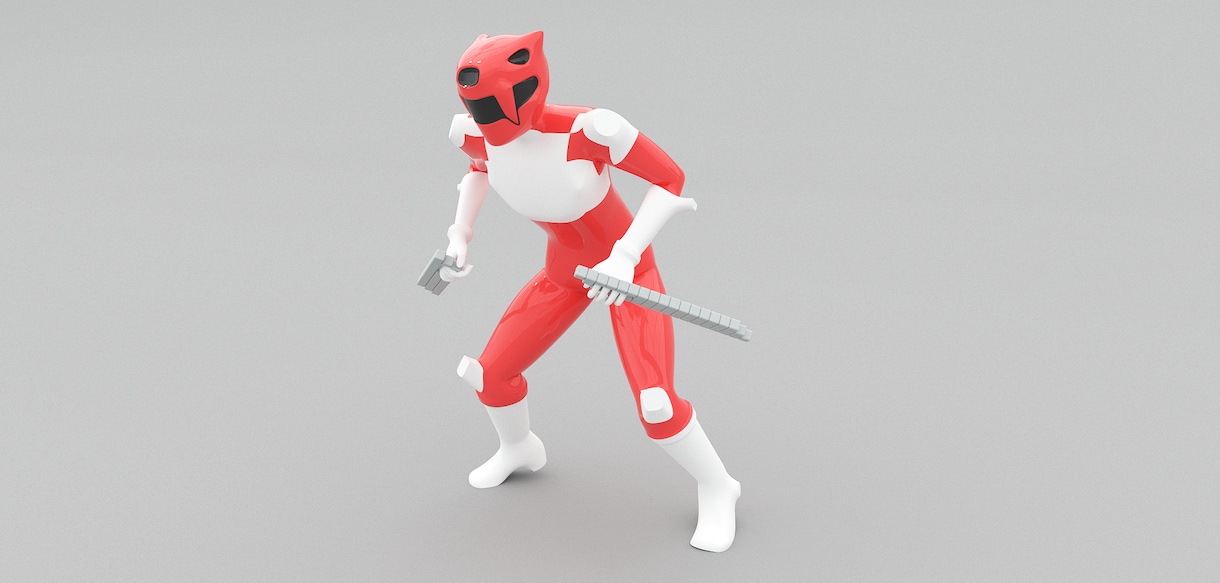 ヒーローのデザイン案＋３Dデータを作成いたします オリジナルヒーローのデザイン案を制作いたします。 イメージ2