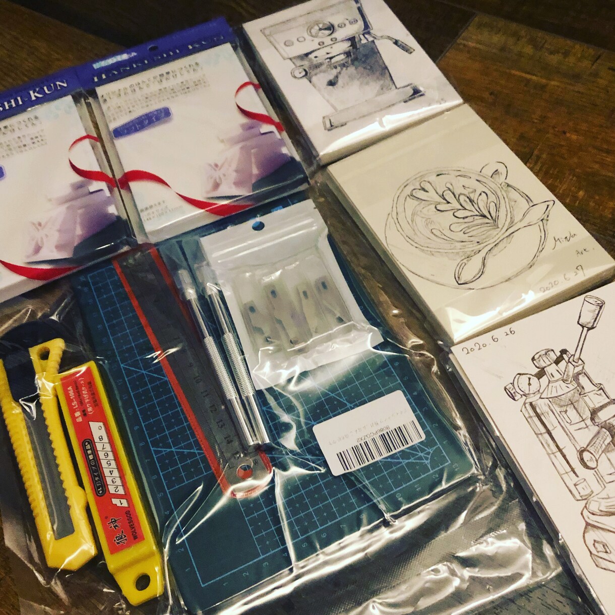 オリジナルのハンコ消しゴム(ハンケシ)お作りします 自分が作りたいデザインをハンケシとして作成します！ イメージ3