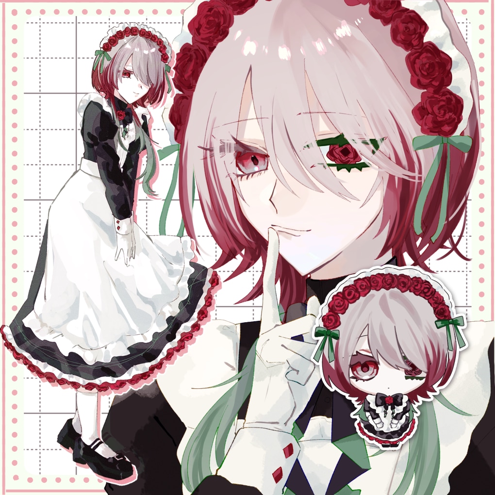 ダークから儚い雰囲気まで幅広いイラスト制作します 表情などキャラクター像を大事に制作いたします！ イメージ3
