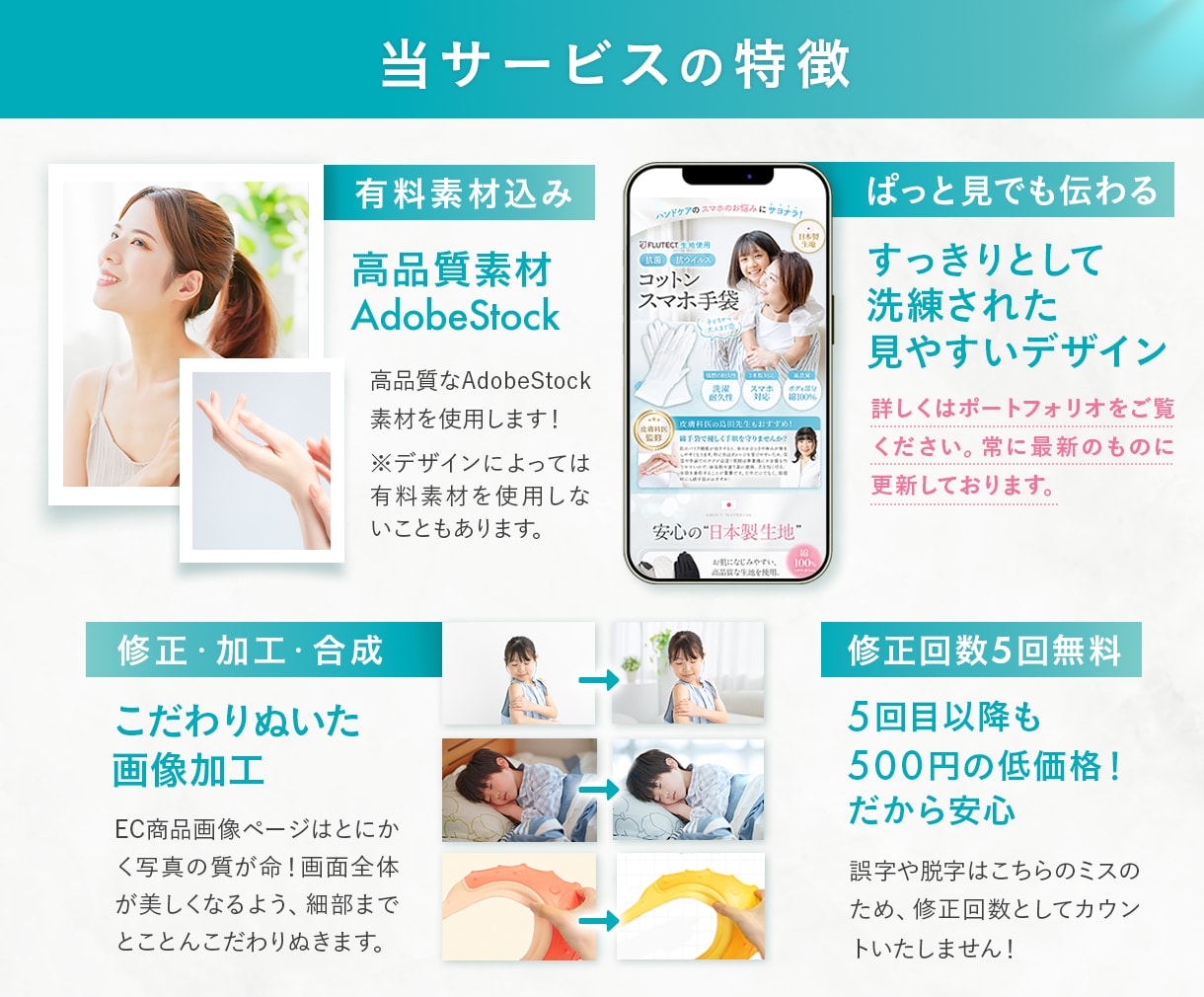 スッキリ見やすい品質重視の商品画像を制作します Amazonや楽天の商品画像制作！洗練された高品質なデザイン イメージ3