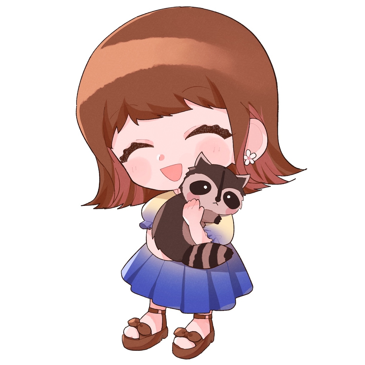 商用利用OK！デフォルメ・ミニキャラ絵を描きます 1.5頭身〜4頭身まで！5回修正可能！ イメージ10