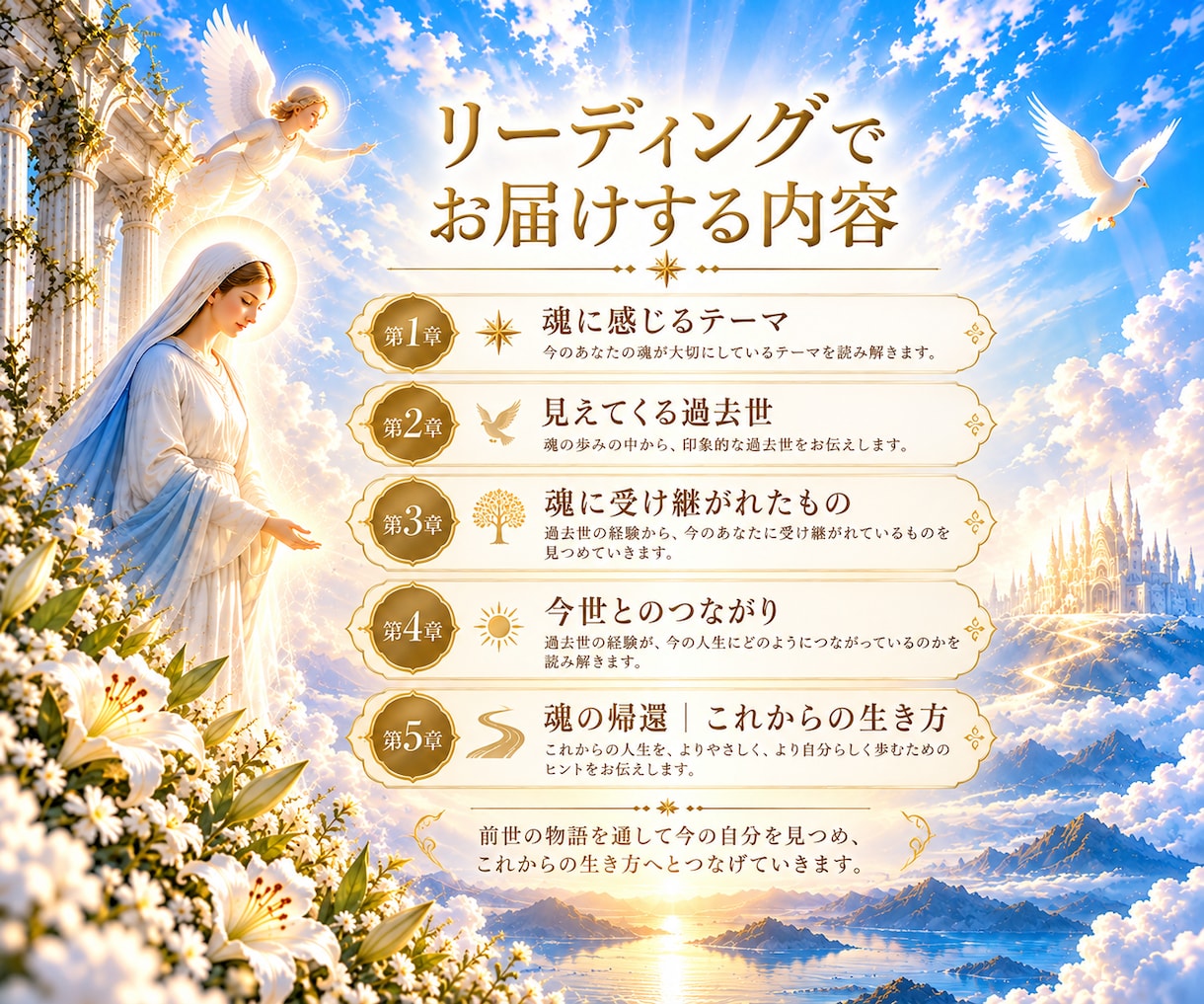 神からの贈り物　リーディングで前世を読み解きます 前世から受け継いだ資質と学びを今世の生き方につなぐ イメージ3