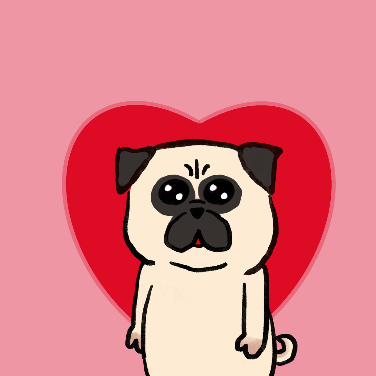 うるうるわんこ、にゃんこを描きます いつも飼い主様を見るうるうるおめめを再現します♡ イメージ7