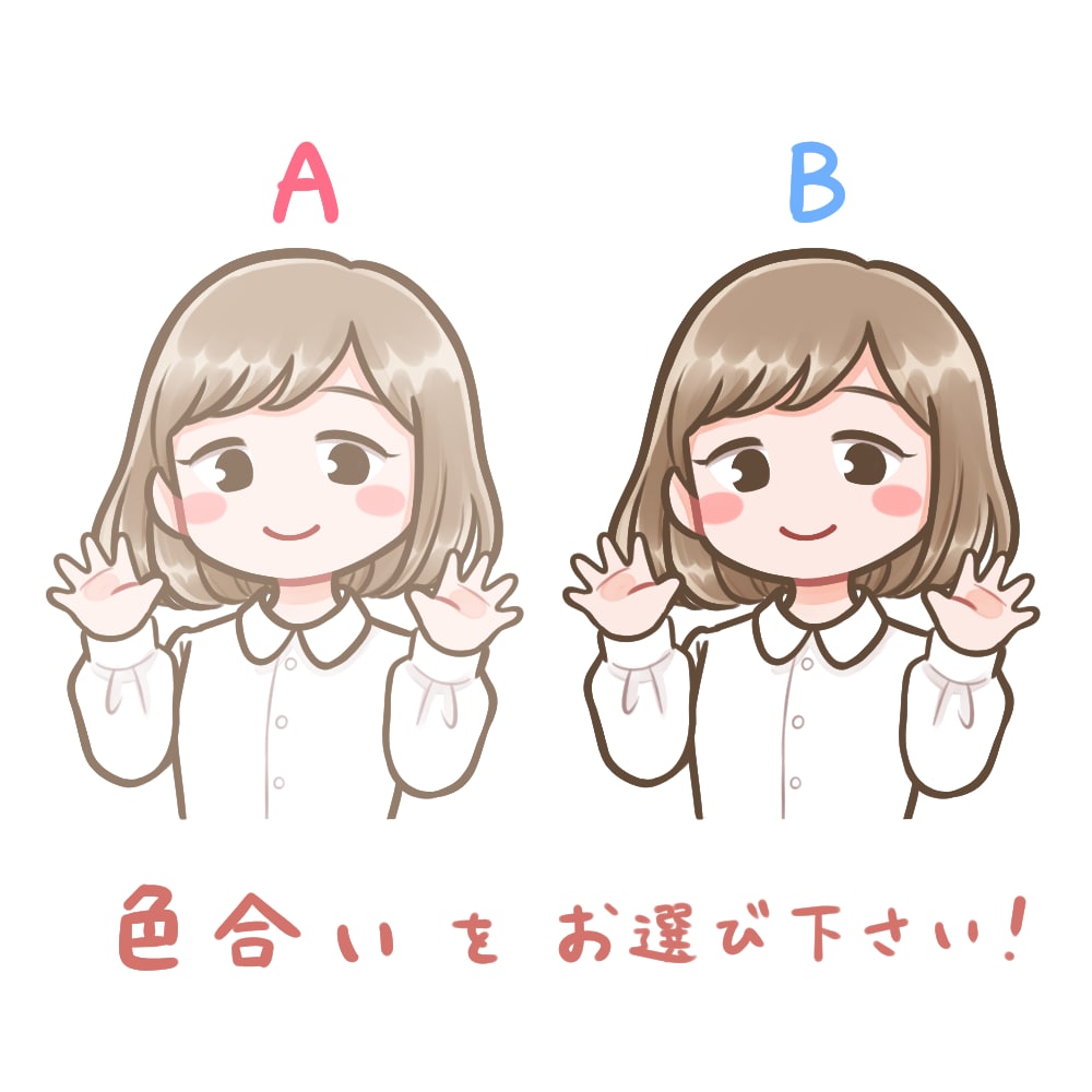 ポップなデフォルメ似顔絵描きます ポップに可愛く！目を引くデフォルメイラスト イメージ2