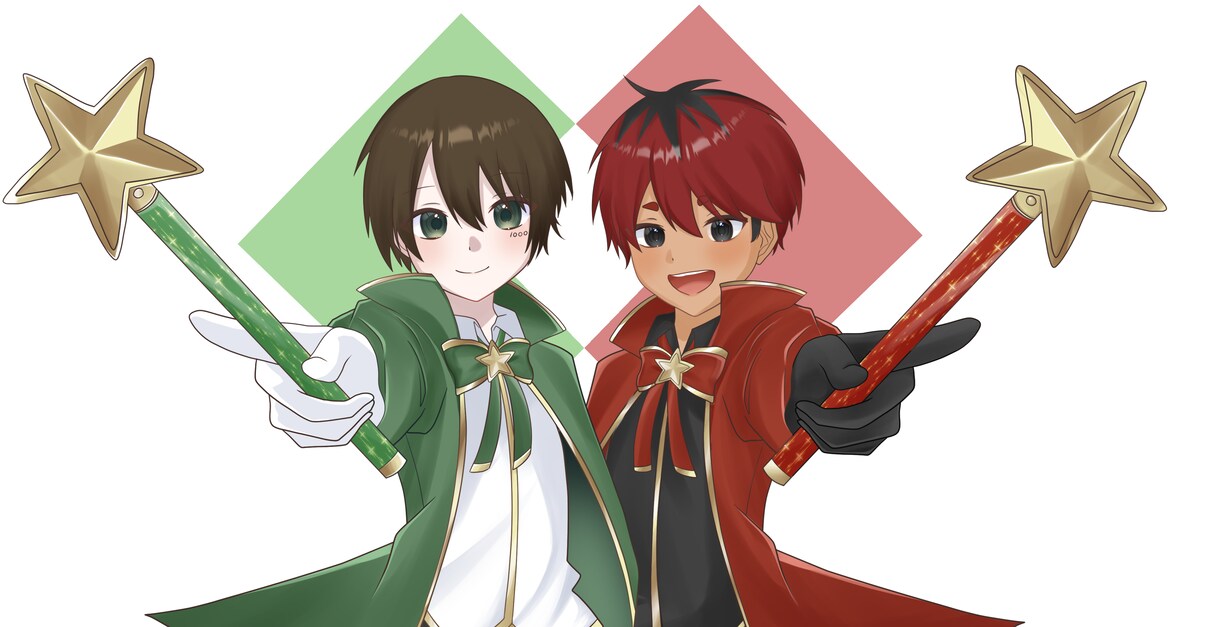 可愛いイラスト描きます アイコンサイズから全身サイズまで受付中！ イメージ2