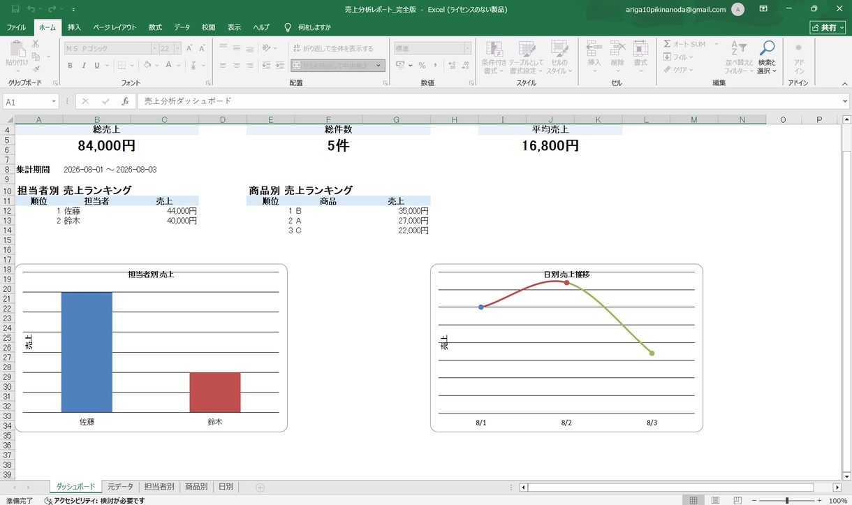Excelの面倒な集計作業を自動化します 毎日の面倒なExcel・CSV作業を、かんたん自動化します イメージ2
