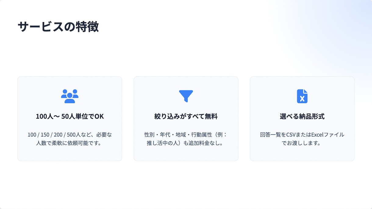 新規事業/調査/卒論　アンケートの回答を集めます アンケート/新規事業/市場調査/卒業論文/ブログ イメージ4