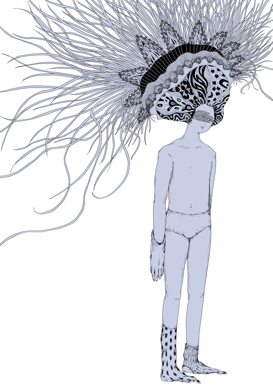 ペン画で絵を描きます 壁紙や部屋に飾る絵としていかがでしょうか イメージ5