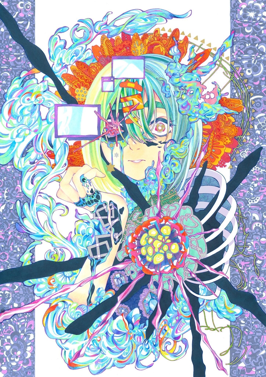 個性的なアナログイラストをお届けします あなたに唯一無二の作品をお届けします！ イメージ3