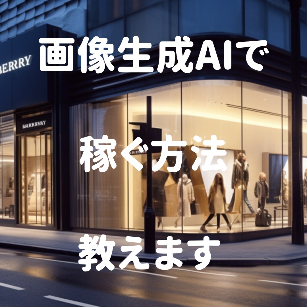 画像生成AIで稼ぐ方法教えます Midjourneyを活用して副業収入の稼ぎ方を伝授します！ イメージ1