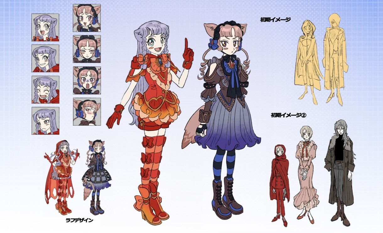 用途考慮で詳細にキャラクターをデザインします 用途に沿ったキャラクターデザイン承ります！ イメージ3