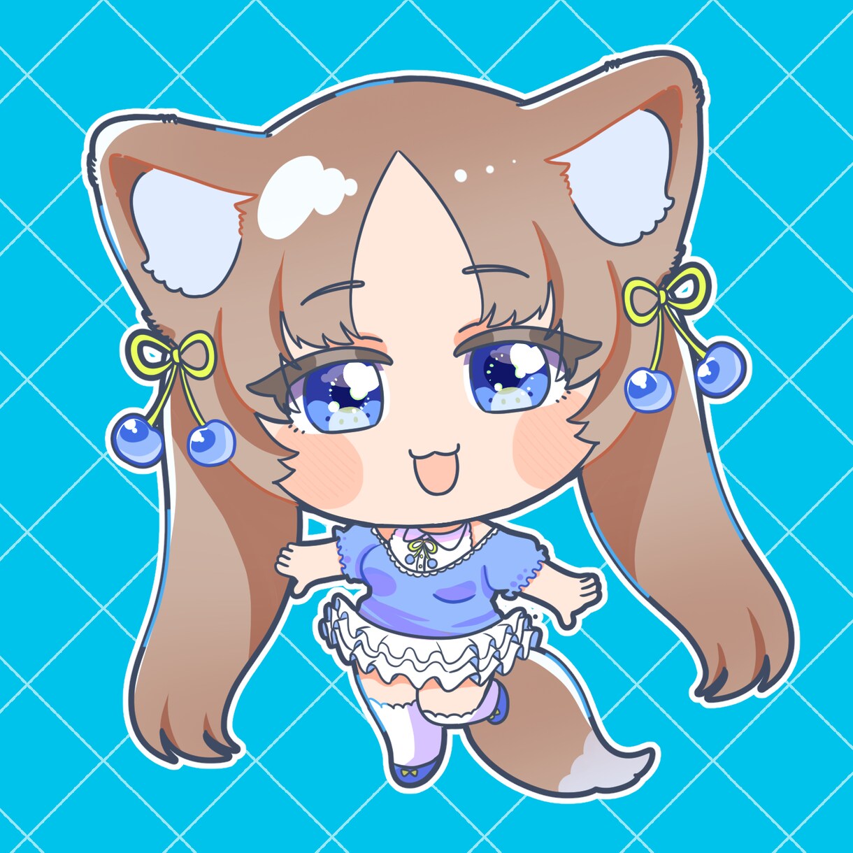 ポップで可愛いミニキャラ・マスコット描きます 優しく温かみある絵柄と色合いが特徴！丁寧なヒアリング イメージ3