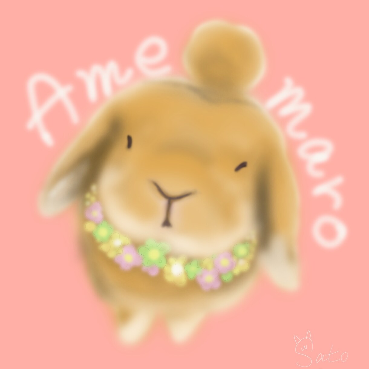 やさしい雰囲気で可愛くペットの似顔絵描きます わんちゃん、ねこちゃん、とりさん、ハムちゃんなどなど イメージ3
