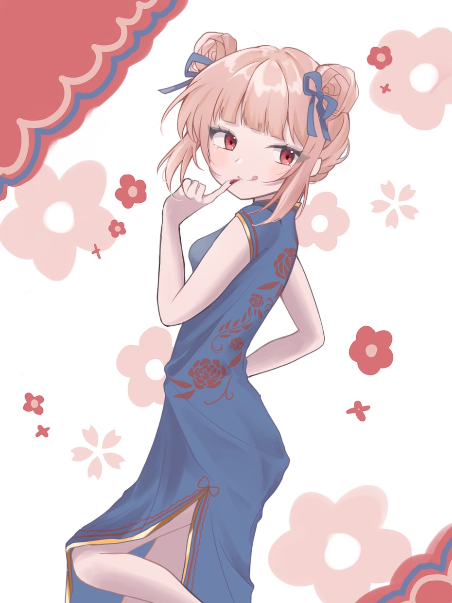 かわいくてふんわりした女の子お描きします かわいいお花も一緒に描きます！ イメージ2