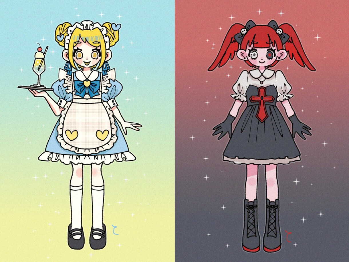 女性のキャラクターデザインします あなたの創作活動をもっと豊かに！ イメージ3