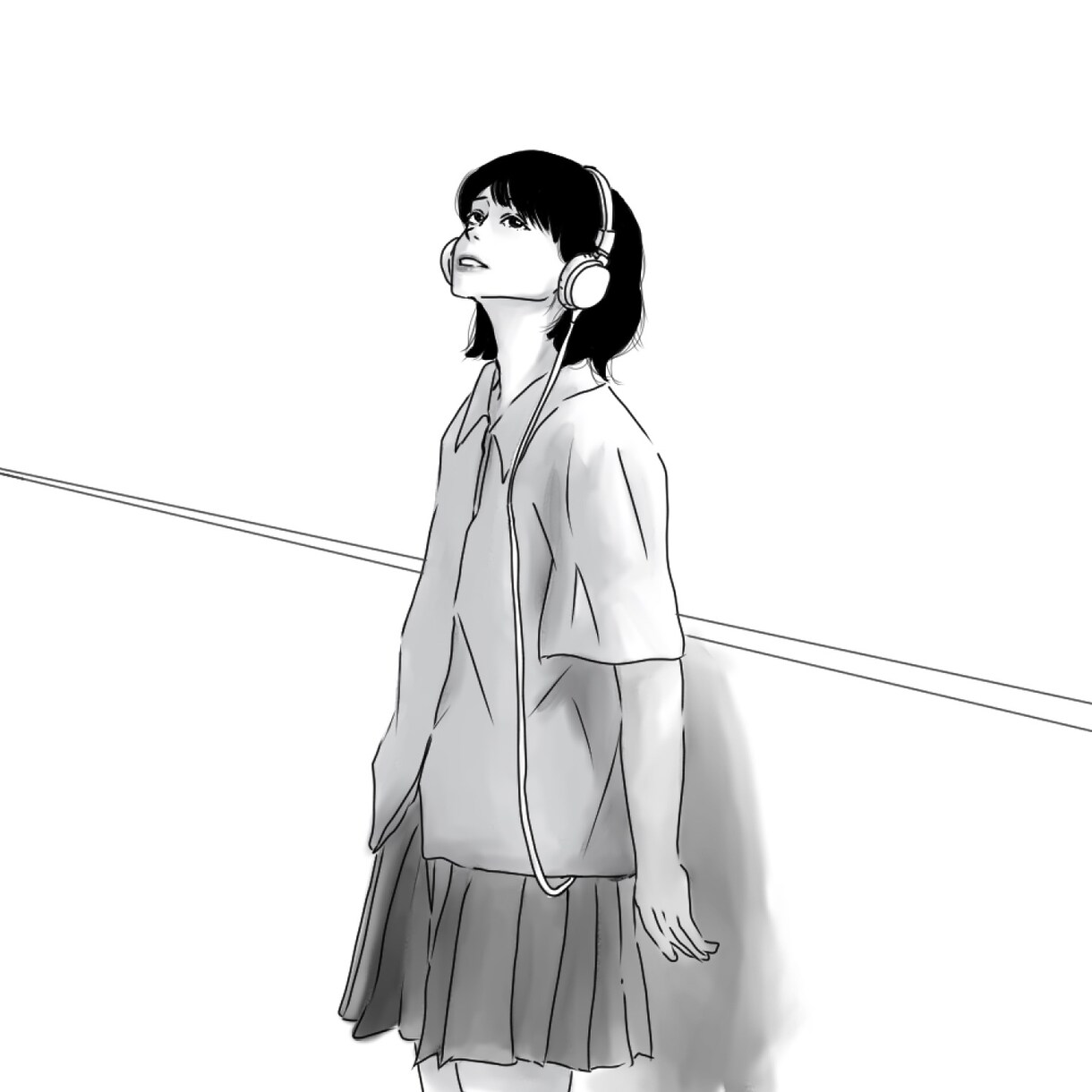 シンプルな似顔絵イラストを制作いたします 自分だけの特別な絵が欲しい方へ イメージ4