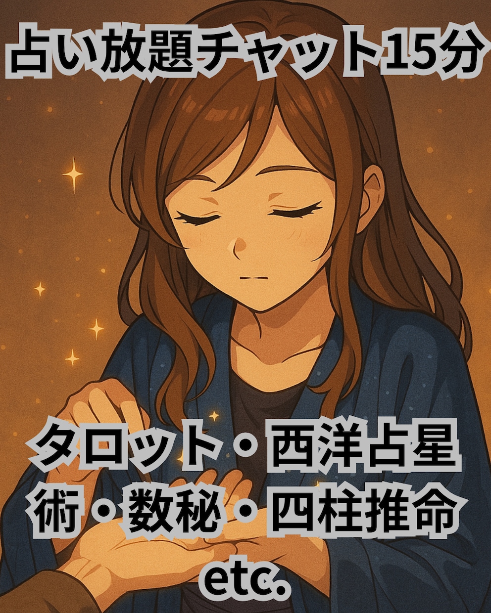 チャット占い15分　悩みに寄り添う鑑定お届けします あなたの悩みに寄り添う鑑定をお届けします イメージ1
