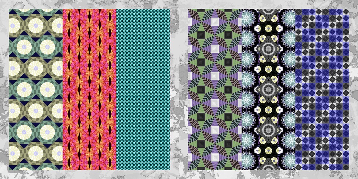 幾何学模様を使ったデザイン画像を制作します ◆◆◆あなただけのオリジナルデザインを形にします◆◆◆ イメージ8