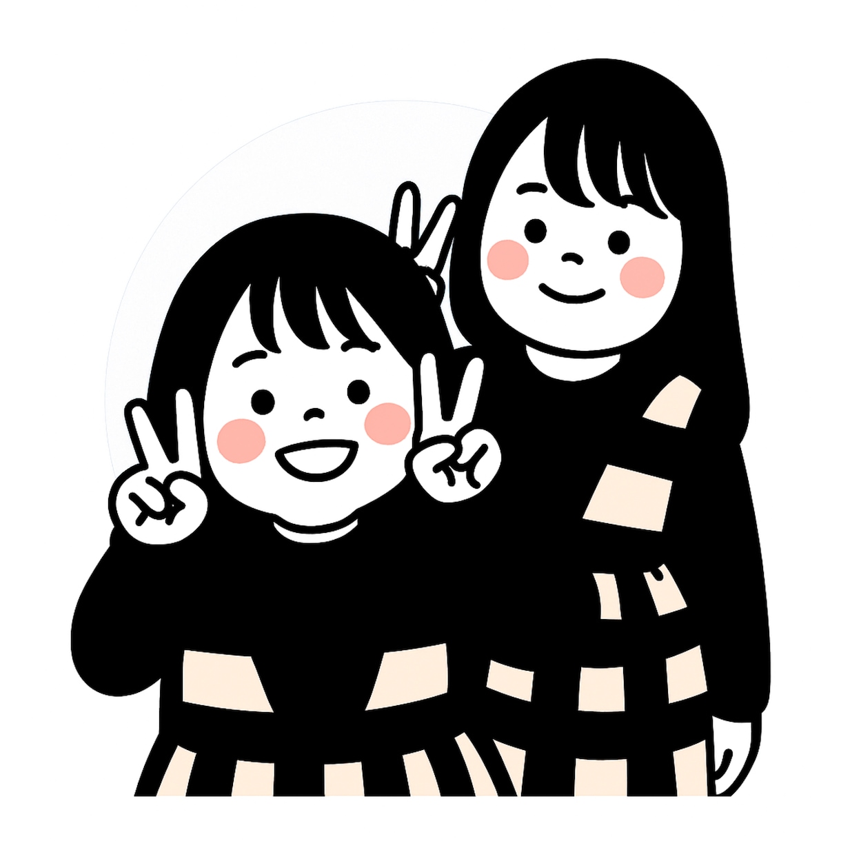シンプルで可愛いアイコン作ります 写真からシンプルで可愛いイラストを作成します！最短即日！ イメージ2