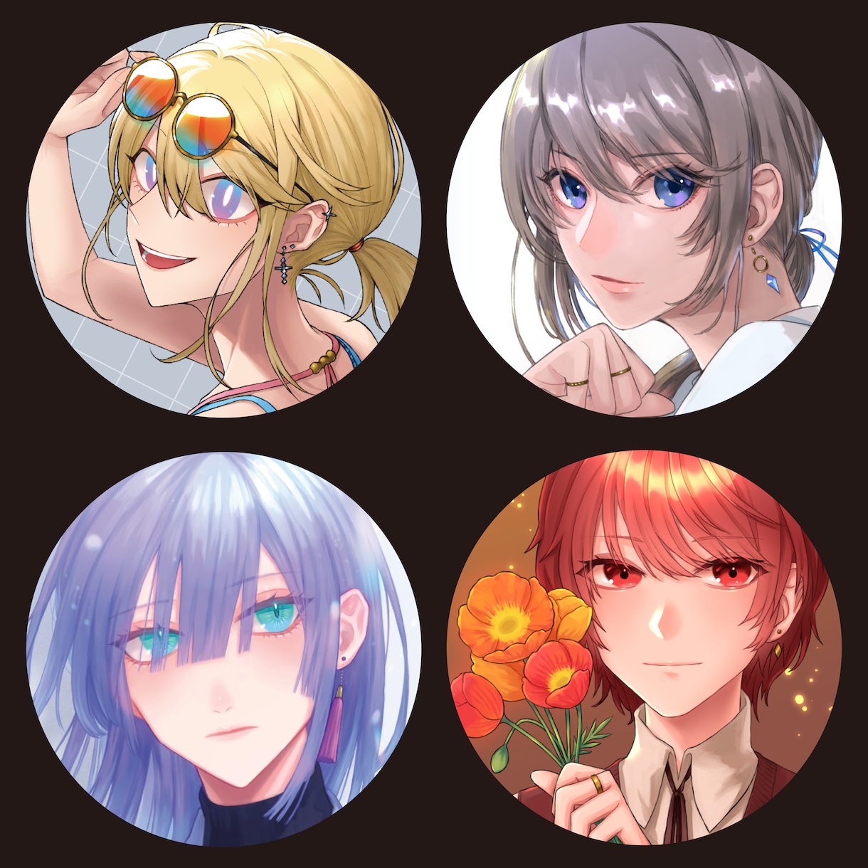 商用OK◎ アイコンイラスト・一枚絵描きます SNS・動画・表紙・挿絵・広告などに！ イメージ5