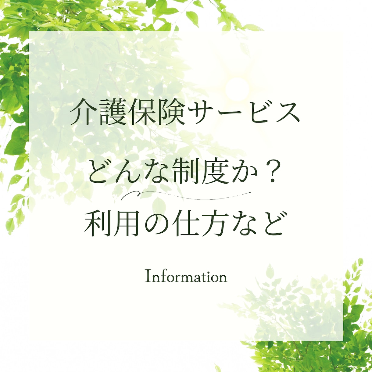 介護保険の手続き、サービスについて相談に乗ります 3日間、社会福祉士が利用や手続きの相談などに乗ります イメージ1