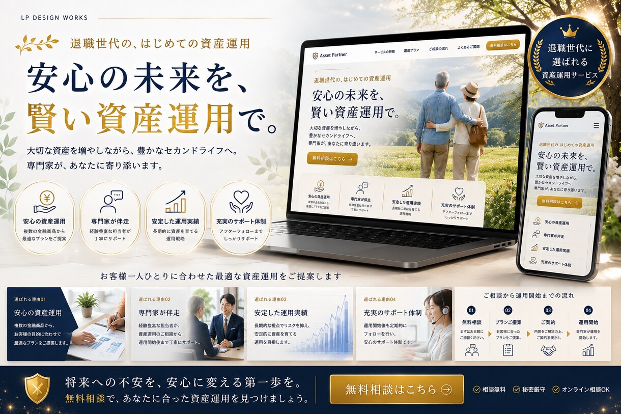 商品の魅力を伝えるLPを制作します 世界観設計から公開まで一括対応 イメージ5