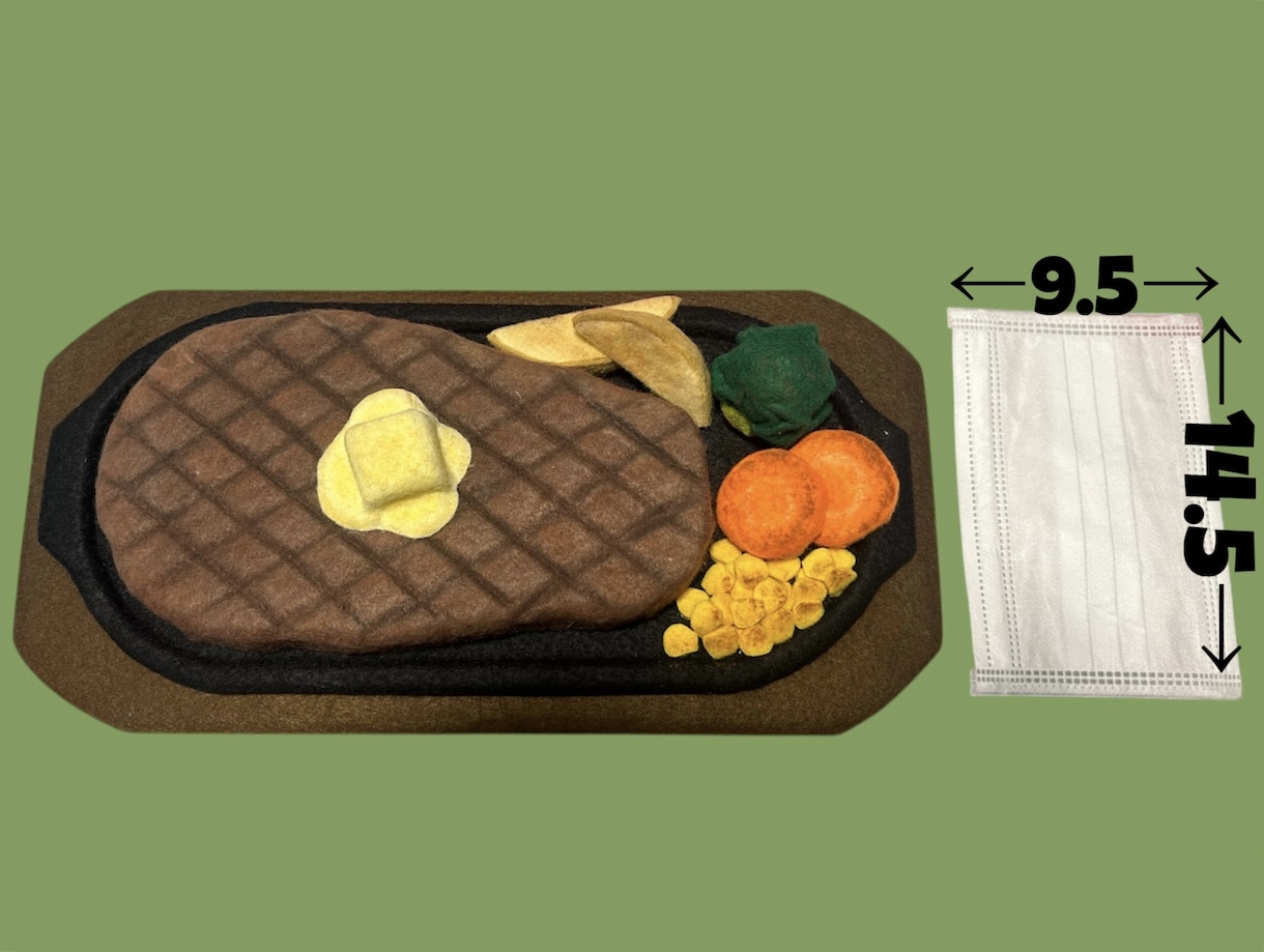 フェルトで食品サンプルお作りします ペットや推しぬいぐるみとの撮影小物。痛バにいれてみたり？ イメージ1